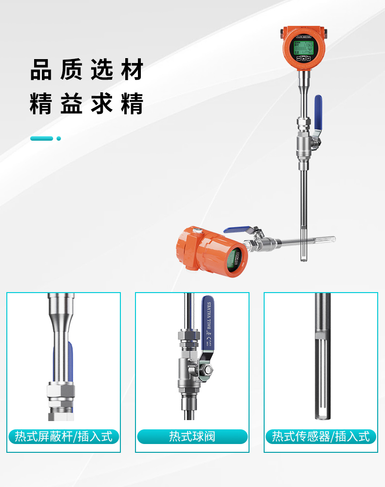 米科熱式氣體質量流量計