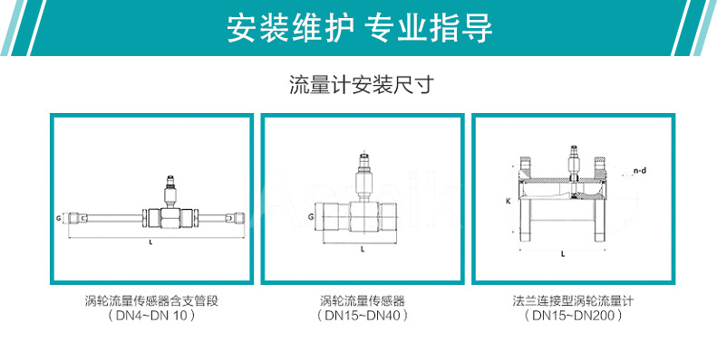 米科LWGY-MIK 液體渦輪流量計安裝維護